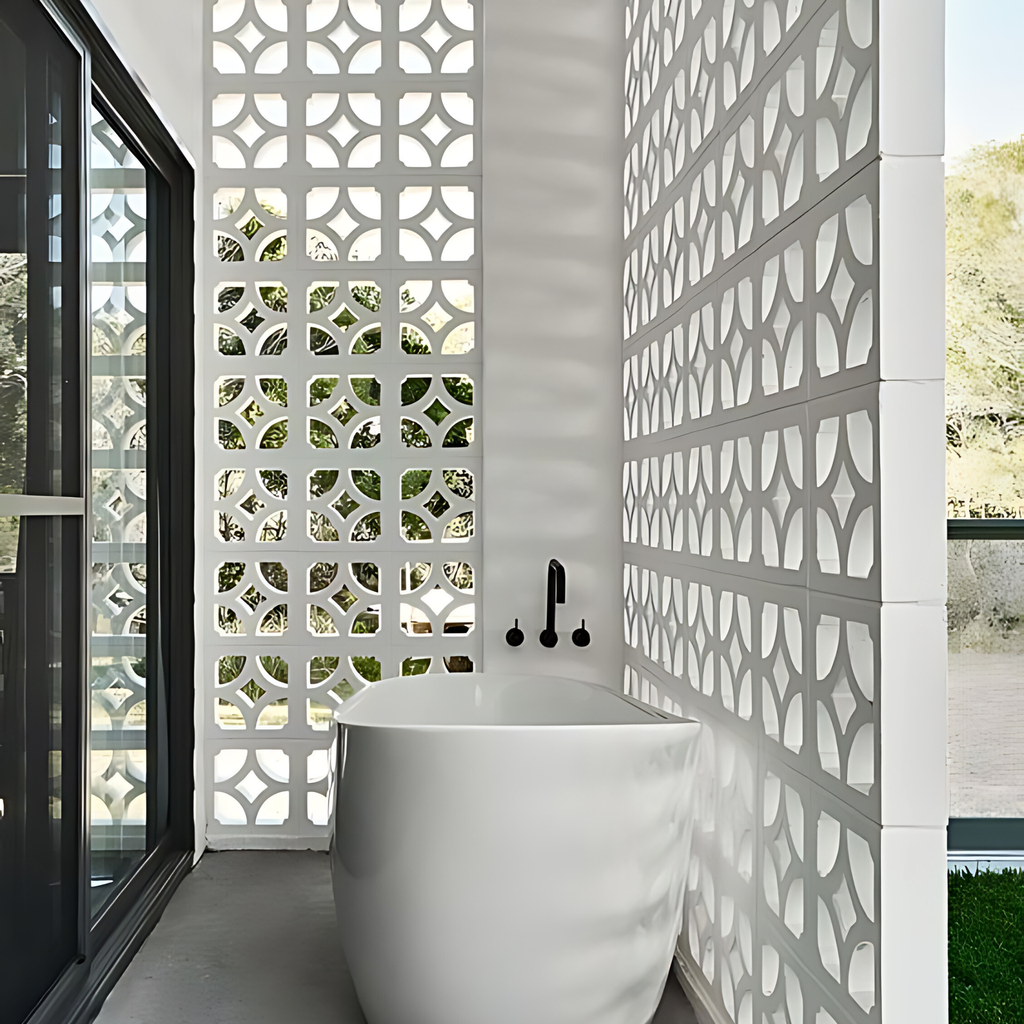 Abstract Breeze Blocks